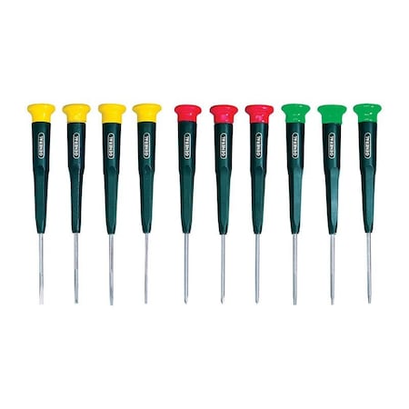 General Tools General Multi-Bit Screwdriver Set 10 pc 690